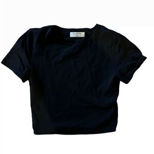 Babaton cropped contour tee